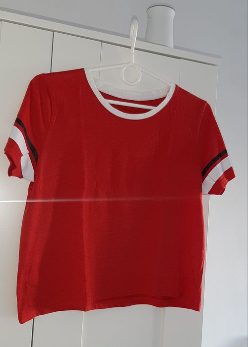 Crop top krótki rękaw