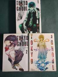 Manga Tokyo Ghoul trzy pierwsze tomy