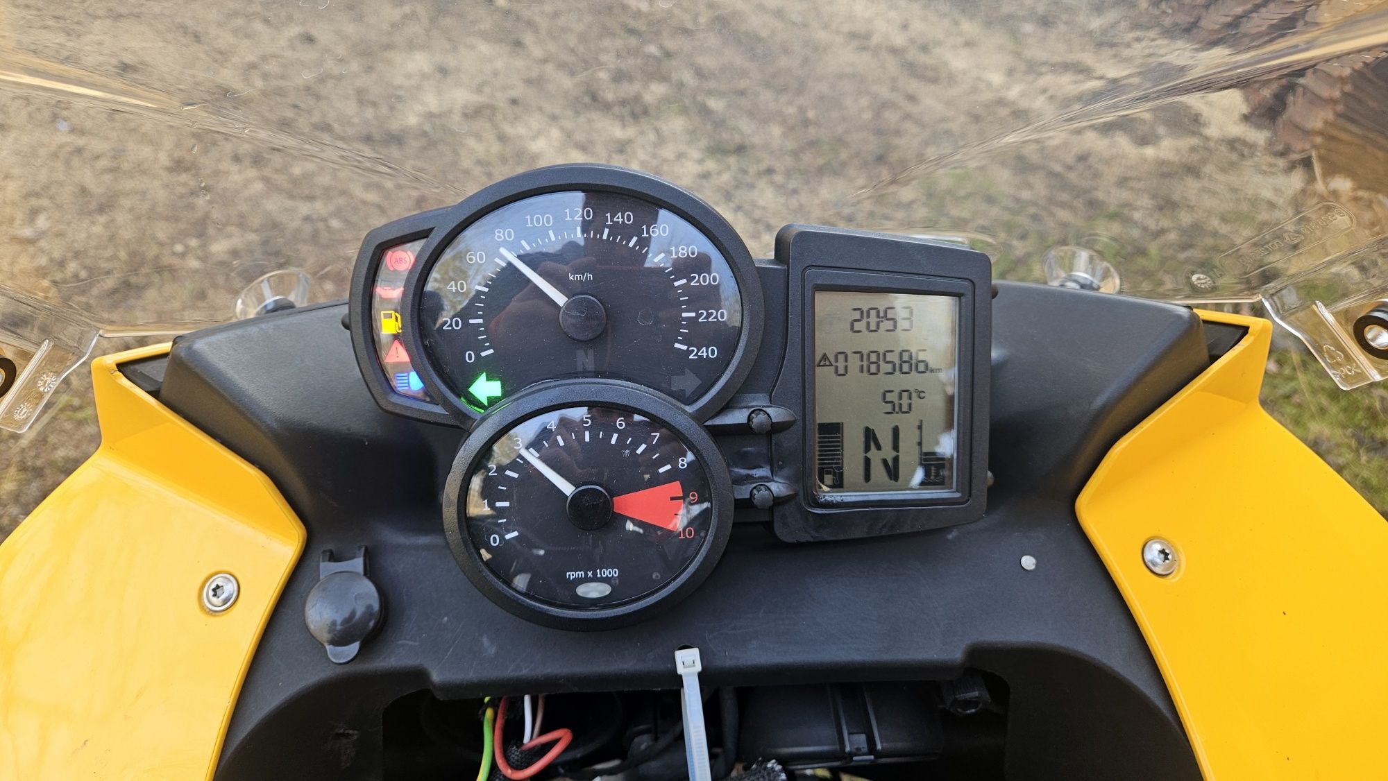 Bmw F800S  sprowadzone z Niemiec do poprawek wizualnych