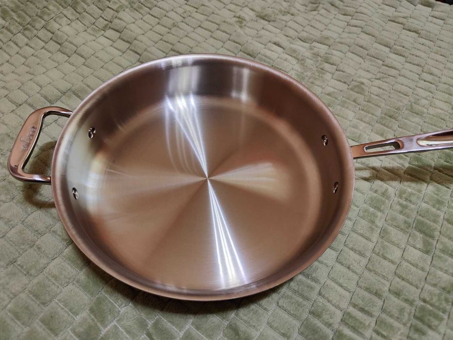 Сковорідка сотейник All Clad Copper Core 3 qt Saute Pan