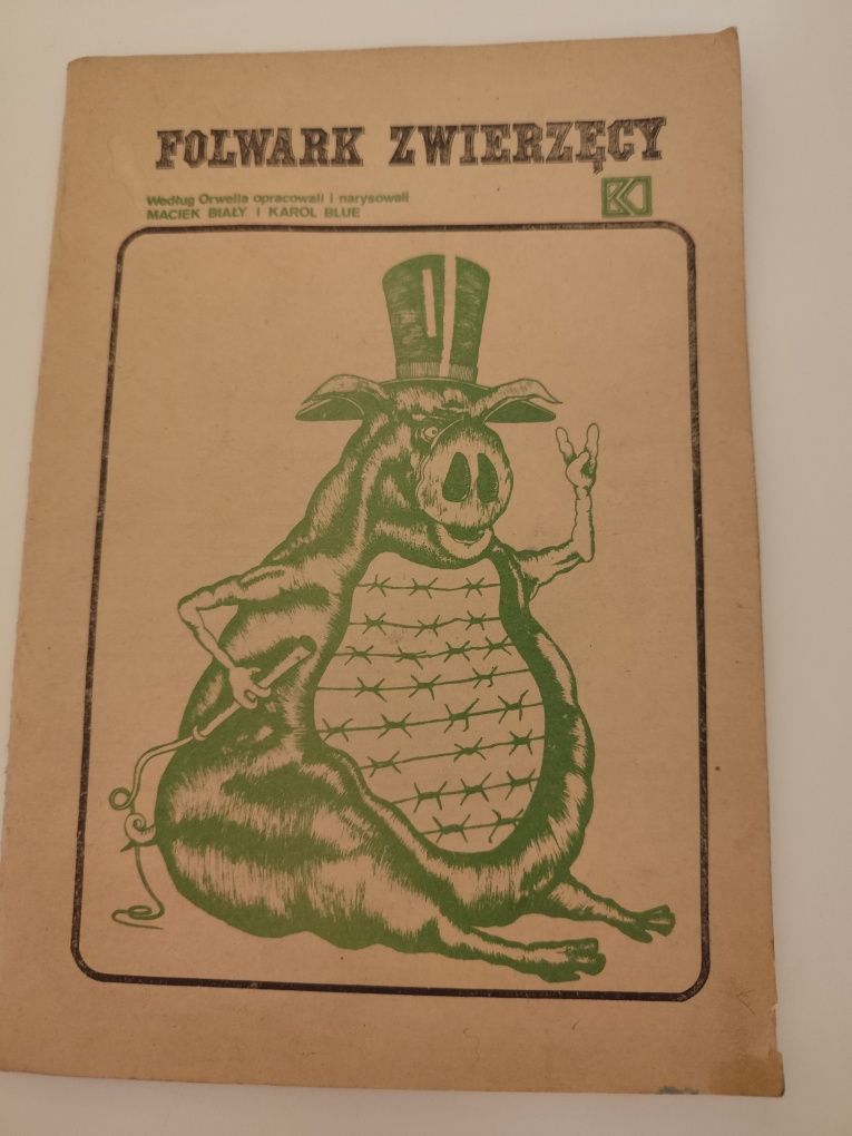 „Folwark zwierzęcy” – komiksowa adaptacja wg Orwella
Autorzy: Maciek B