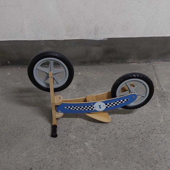 Bicicleta de Equilíbrio de Madeira