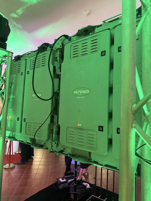 Painel video led 2x1 metros P5