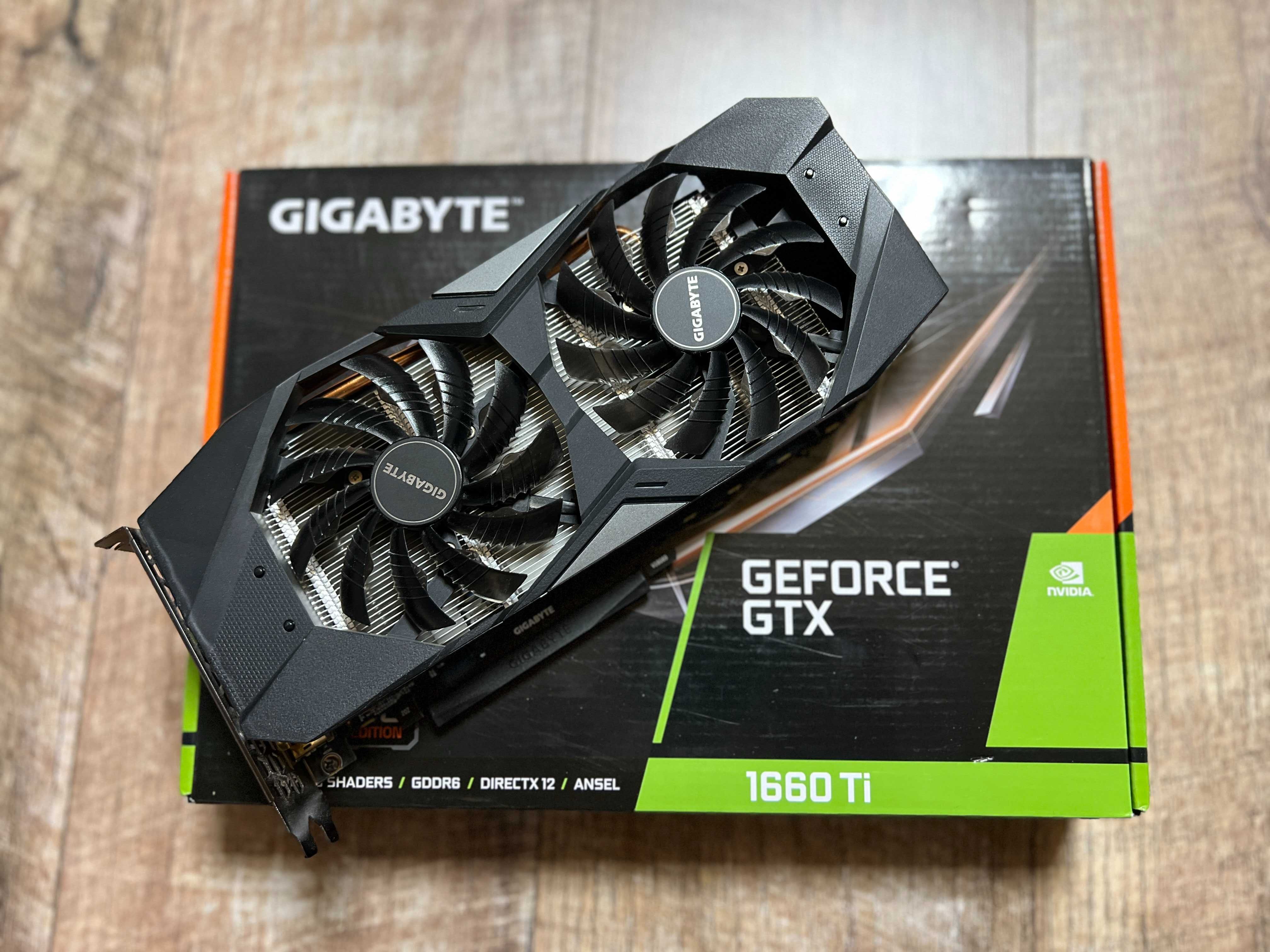Продам відеокарту Gigabyte GeForce GTX 1660 Ti WINDFORCE OC 6G.