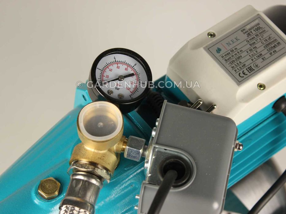 Насосна станція 1,1 kw Нержавійка Бак ! (ТІЛЬКИ ДОСТАВКА ПОШТОЮ)