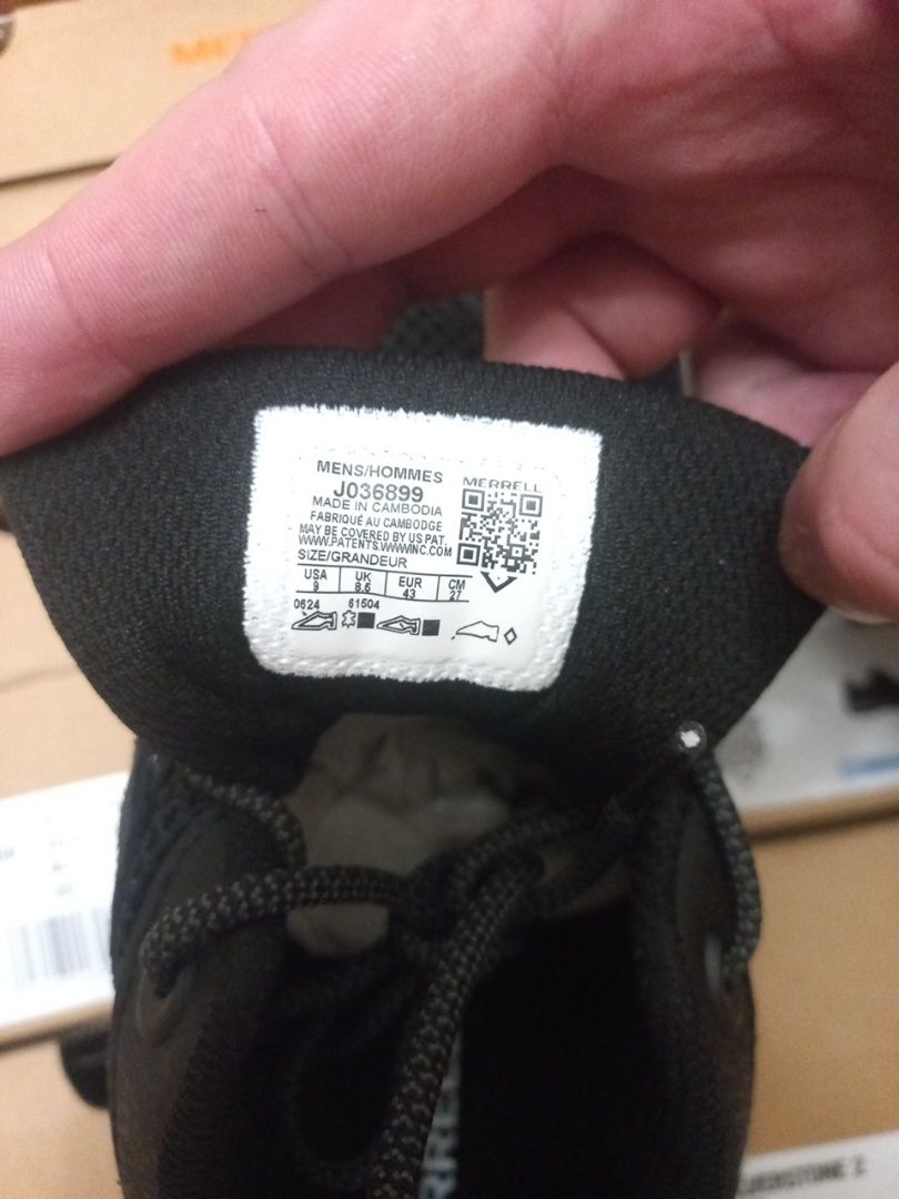 Merrell трекінгові кросівки alverstone 2 gtx j036899 чорні