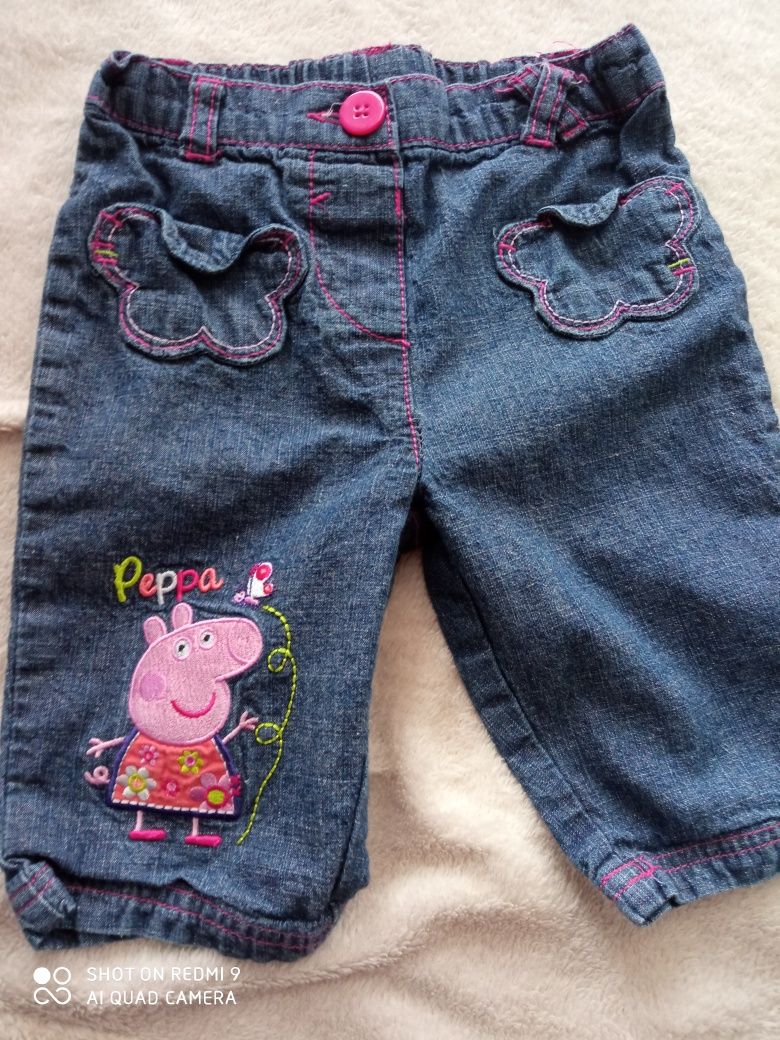 świnka Peppa pig george lato jeans