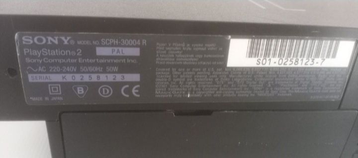 Ps2 usada só cabo de alimentação 
Veio de um recheio de uma garagem