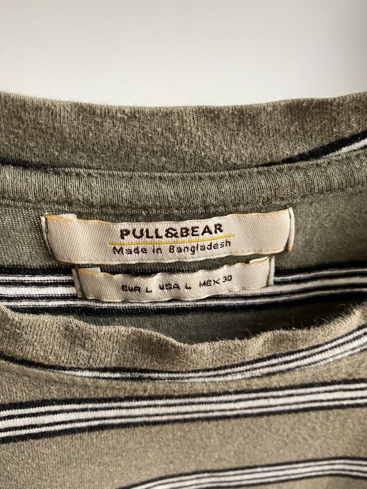 bluzka w paski Pull Bear