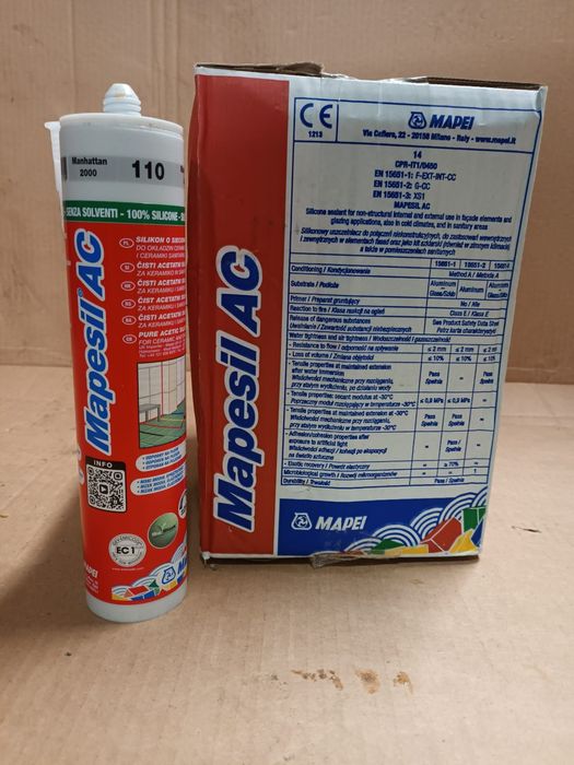 Silikon łazienka AC110 MANHATTAN Mapesil