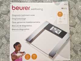 Beurer BG17 - Balança de casa de banho digital diagnóstico de vidro