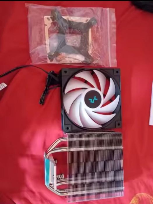 Новый Башенный кулер Deepcool AG400 ARGB с подсветкой