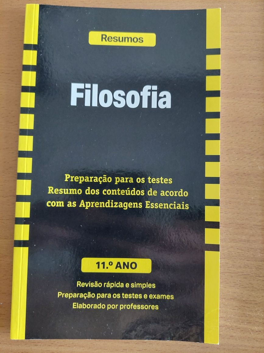 Resumos filosofia 11° ano