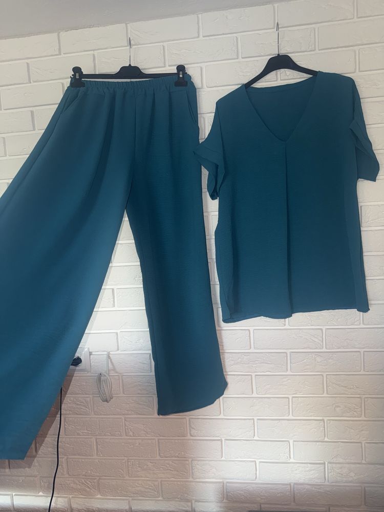 65zł komplet bluzka plus spodnie szwedy XL/XXL/3xL