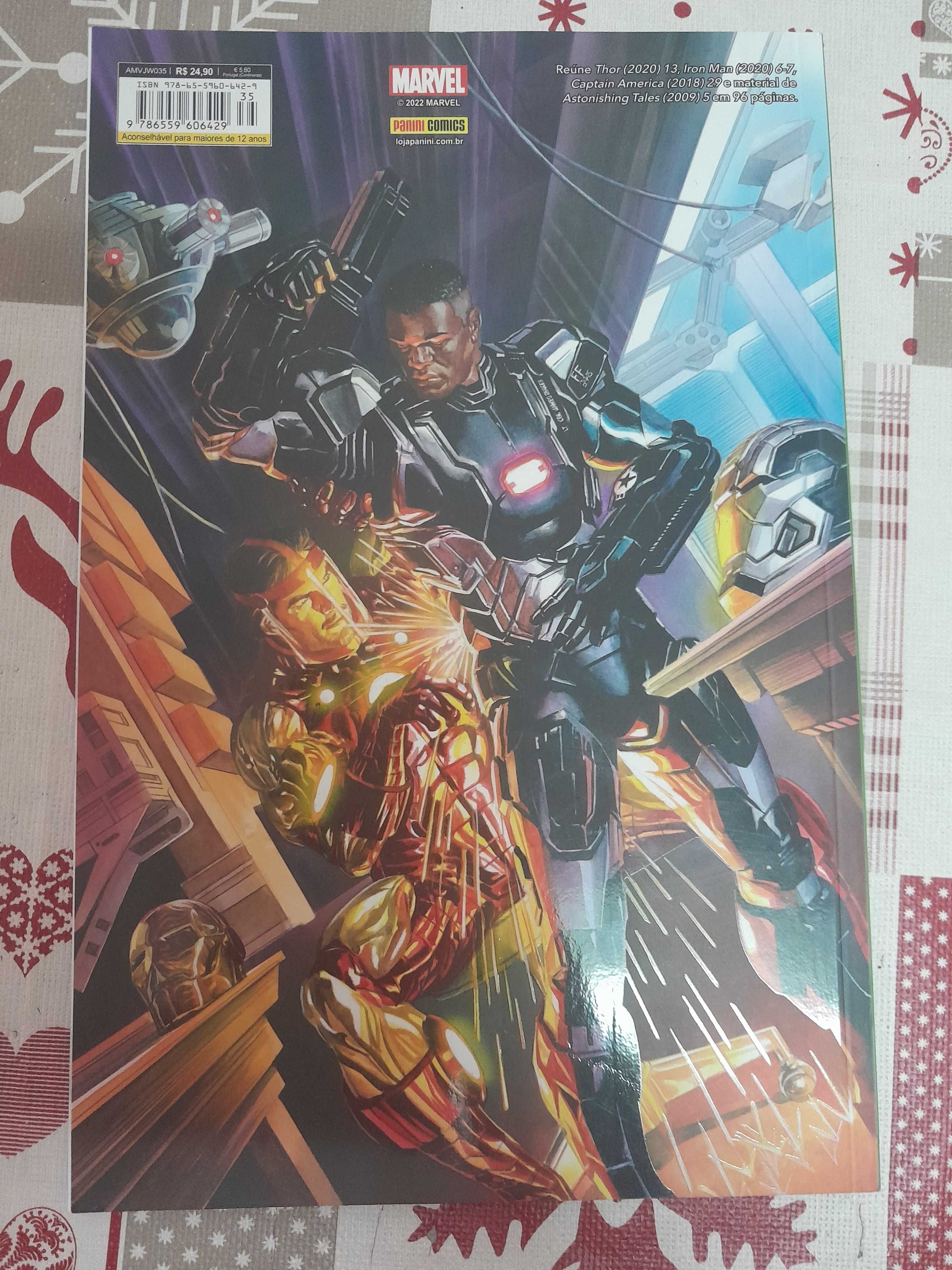 Marvel panini vingadores n35