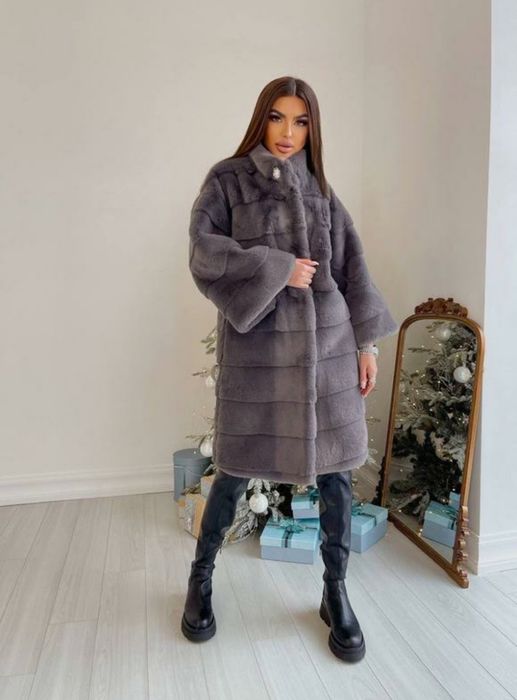 Шуба, шубка з екохутра