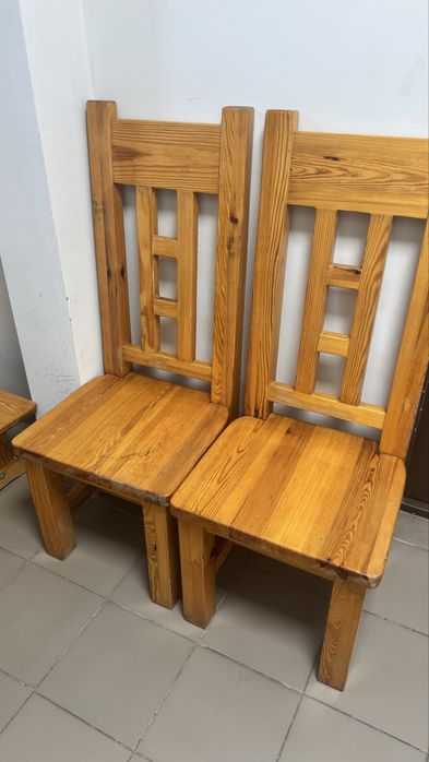 Стулья деревянные массивные