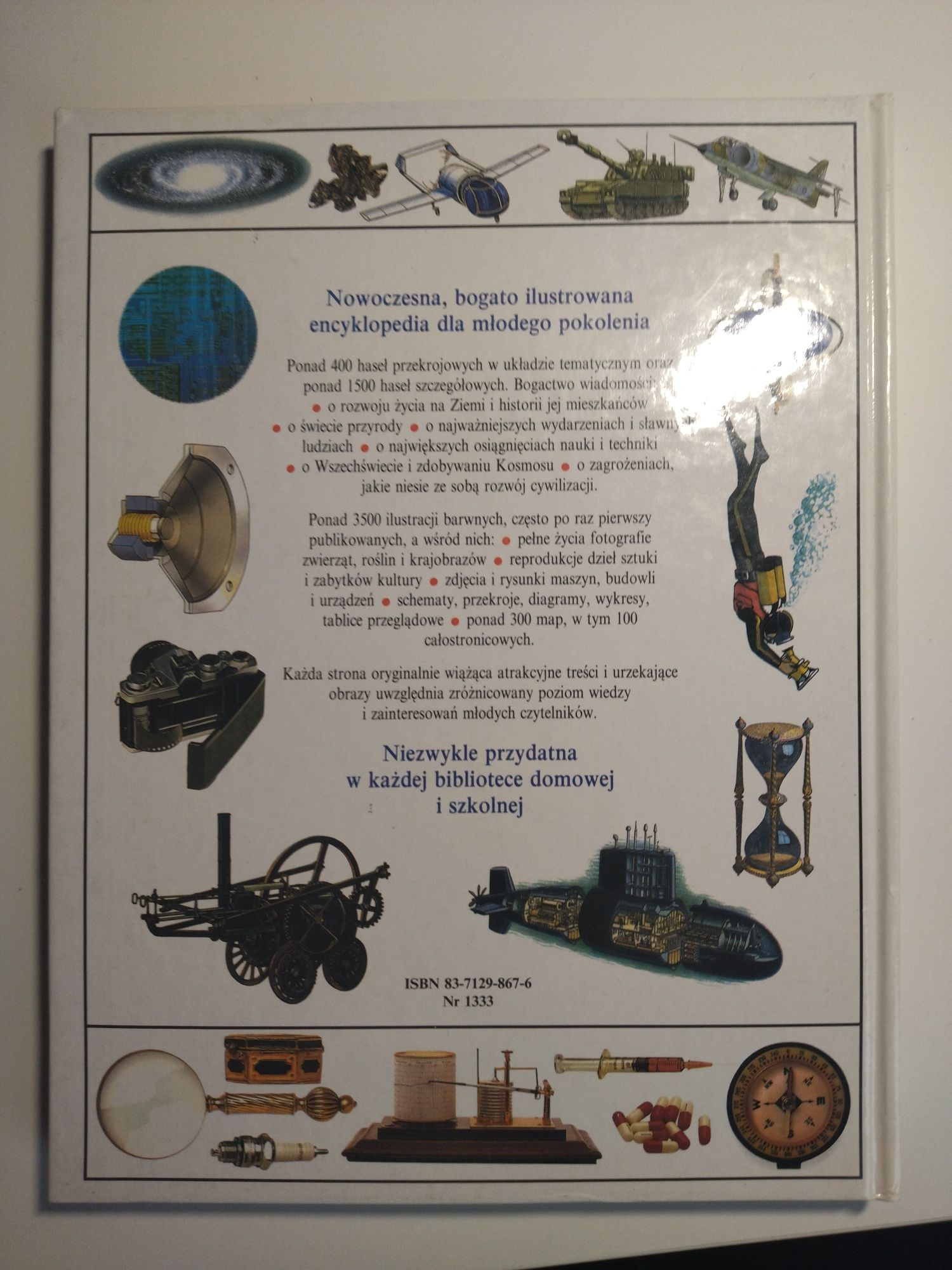 Ilustrowana encyklopedia dla dzieci "Nauka i Technika" tom 1