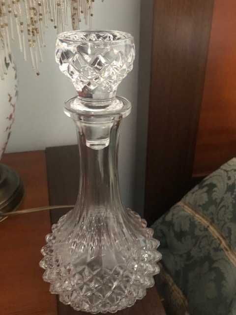 Encantadora garrafa de cristal d'Arques