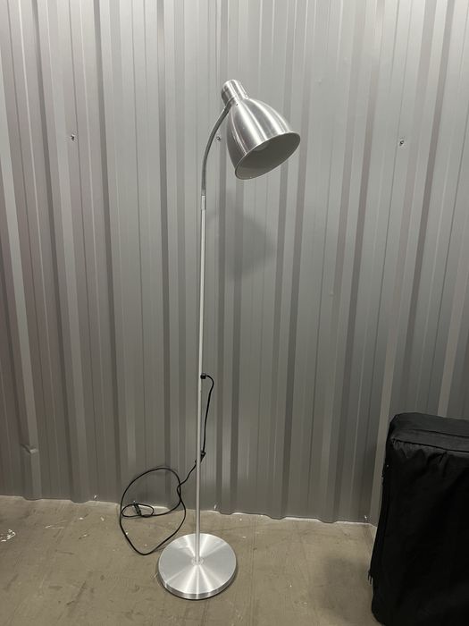 IKEA LERSTA Lampa podłogowa, do czytania, aluminium efekt chromowania