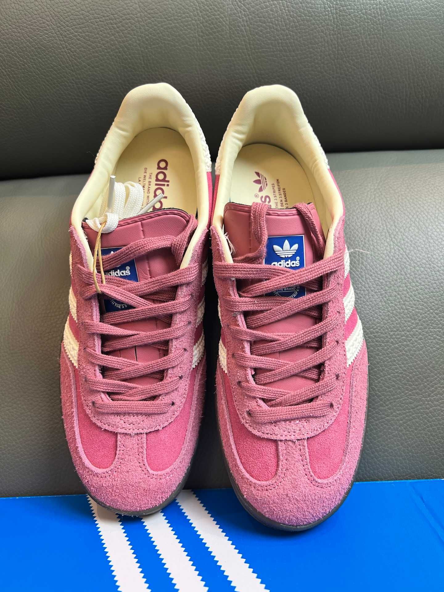 adidasy GazelleIndoorPinkCloudWhite UnisexTrampki R.37