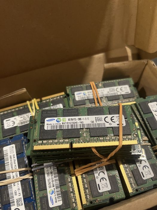 Kości RAM 8gb DDR3L 12800 Samsung