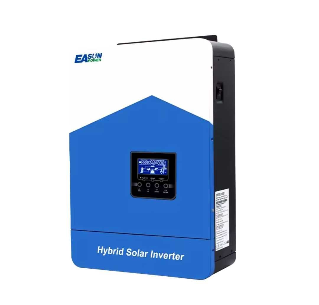 Inwerter hybrydowy 48V 6,2kW Easun najnowszy model kolorowy wyświetlac
