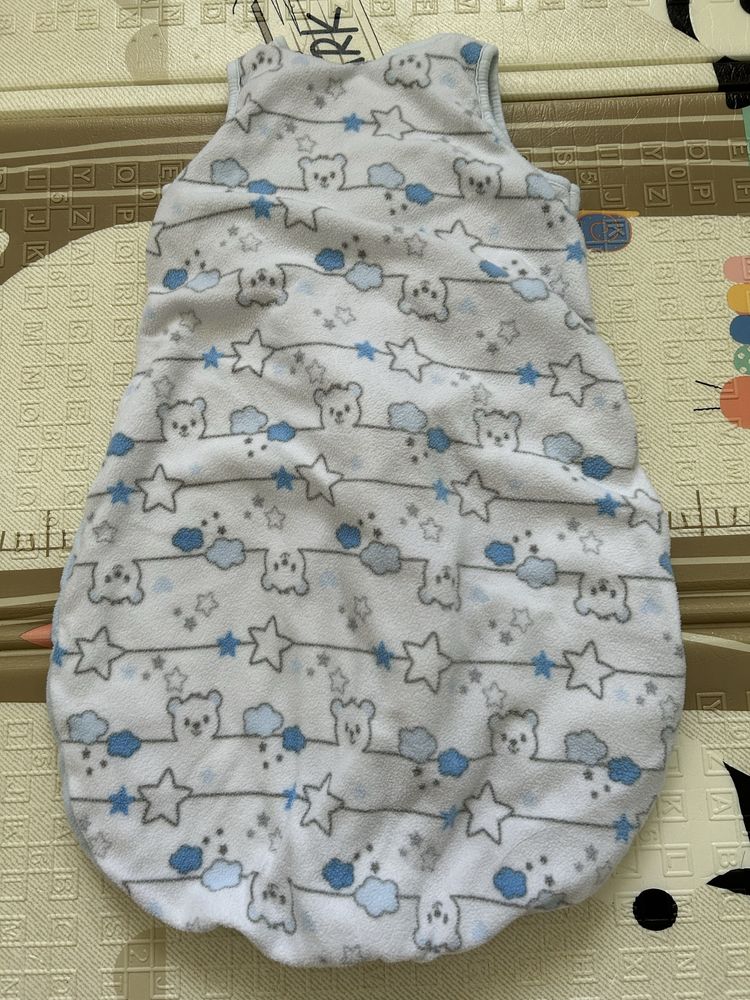 Cienki śpiworek niemowlęcy 70cm