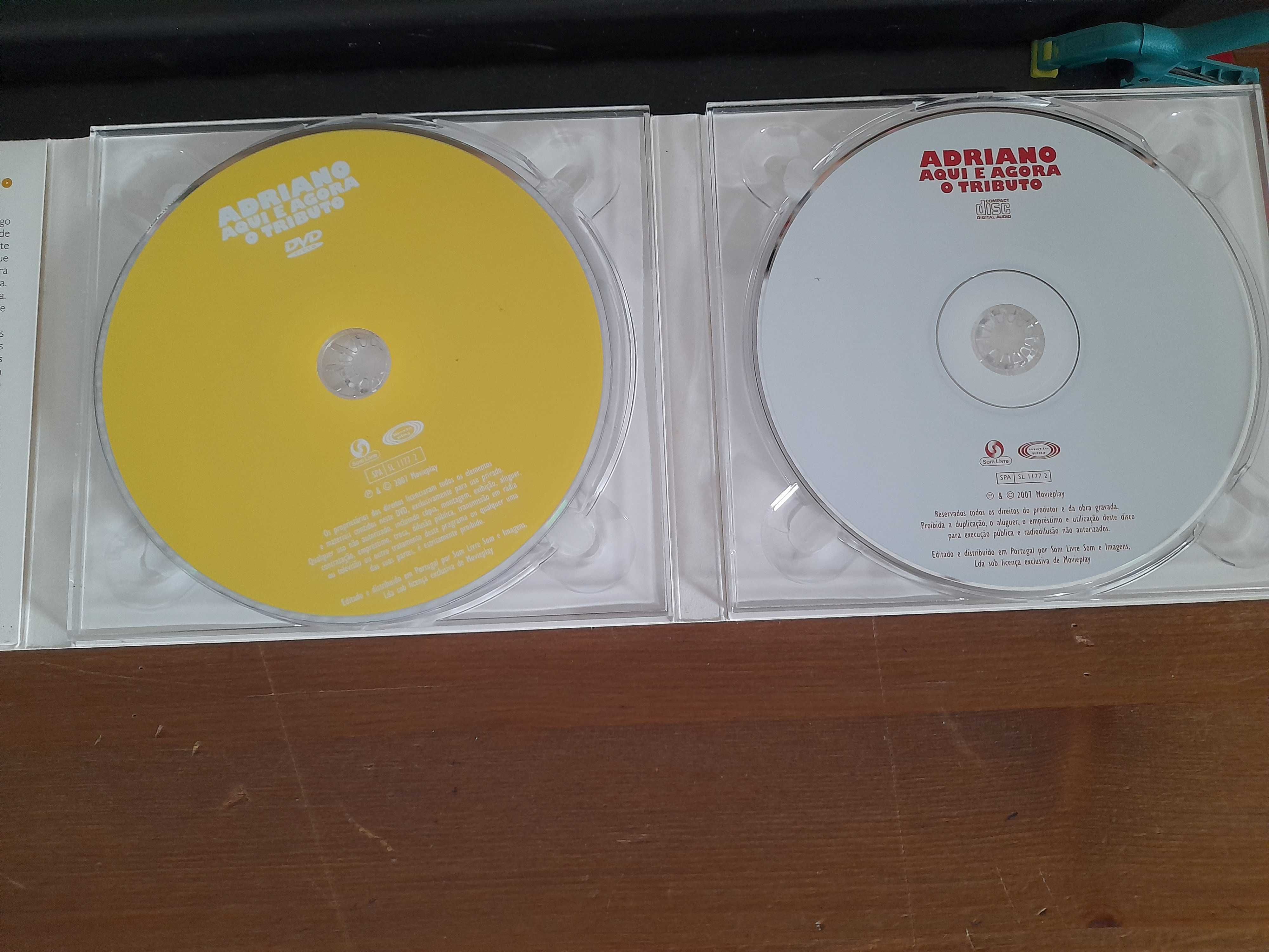Pack de 3 Cds + DVD Gravações originais musica portuguesa como novos