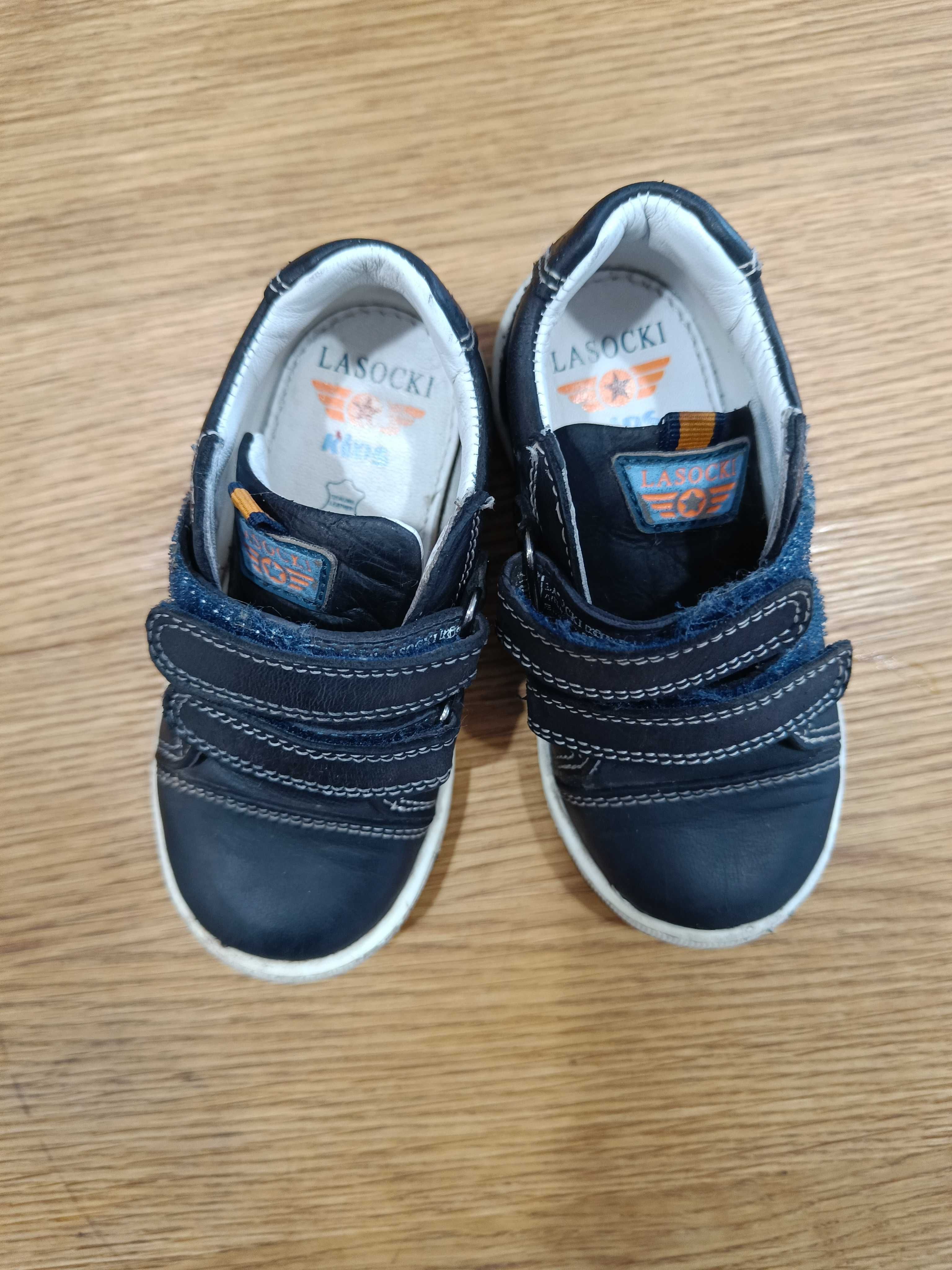 Półbuty skórzane Lasocki r.22