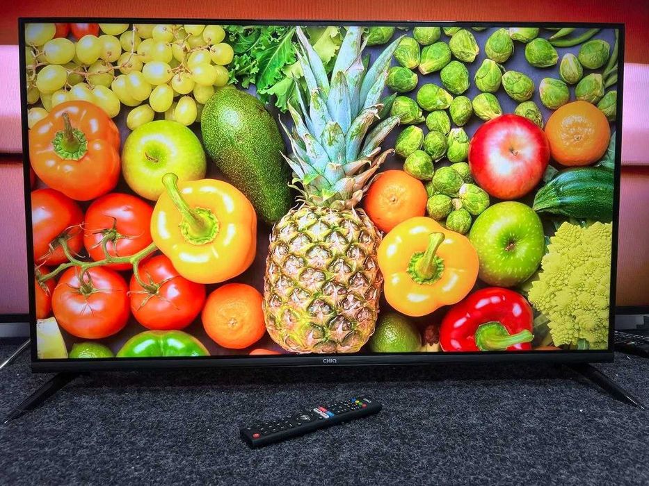 43' 4K UHD Голосовий пульт Смарт Android CHIQ U43H7C з Німеччини НОВИЙ