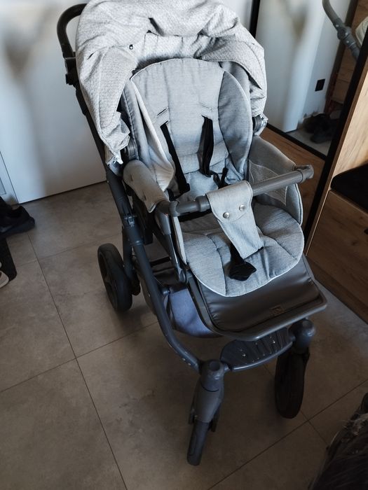 Wózek dziecięcy ADAMEX  gondolą + spacerówka