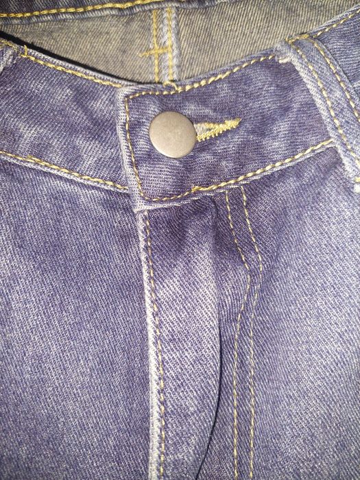 Spodnie jeansowe buggy szeroką nogawka M