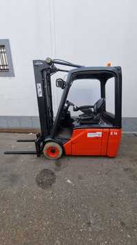 Empilhador Elétrico 1600kg ajuste garfos - LINDE E16 4,7m