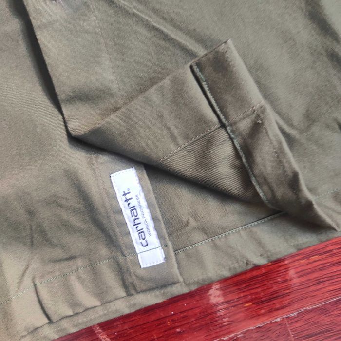 Camisa Carhartt manga curta Worker shirt caqui S