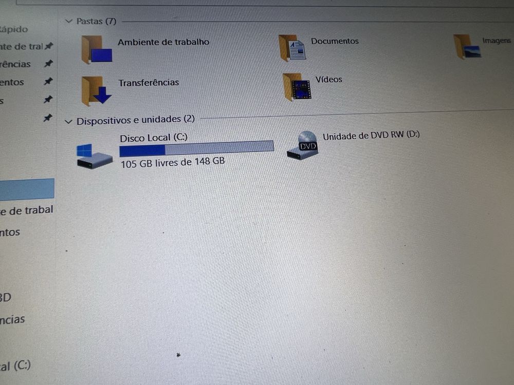Portatil dell core i7 com carregador beteria viciada
