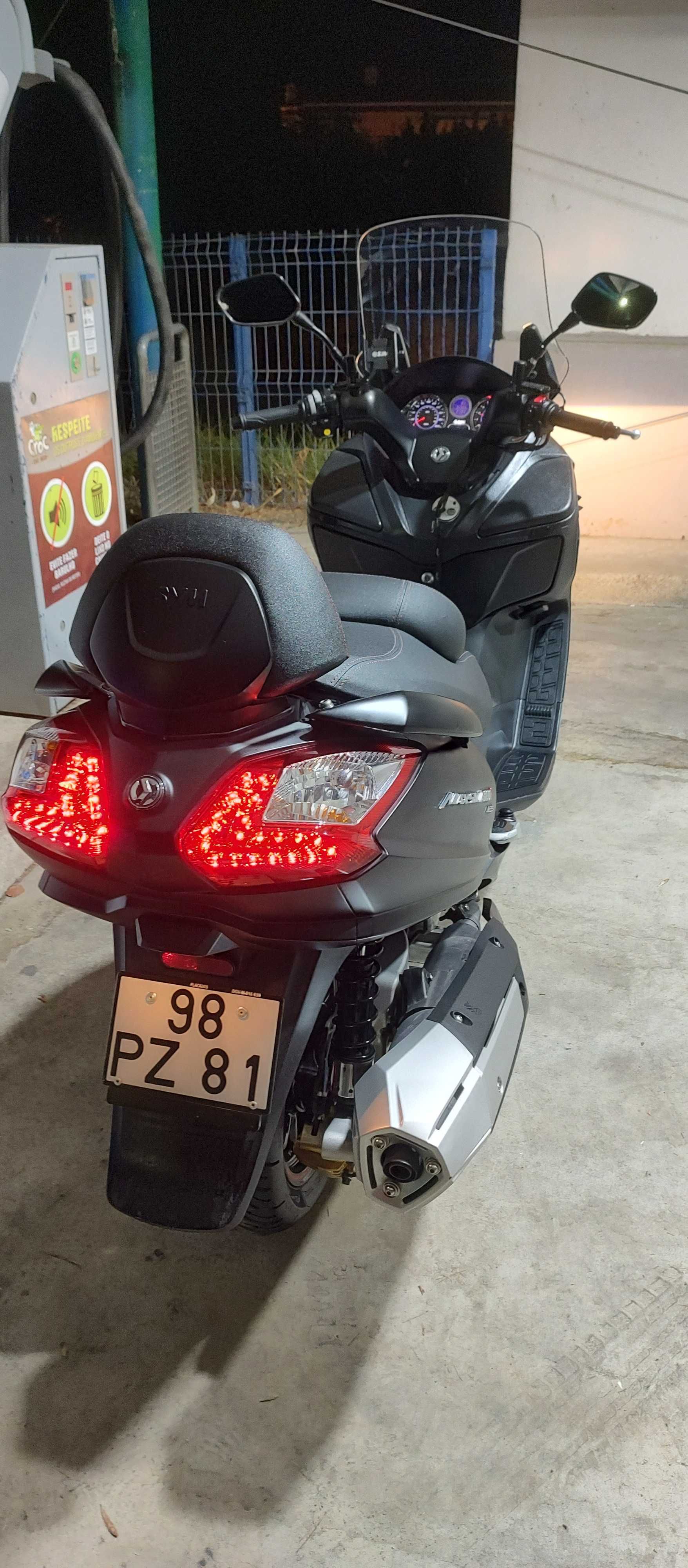 Maxsym 600i ABS = Conforto, Potência e Segurança