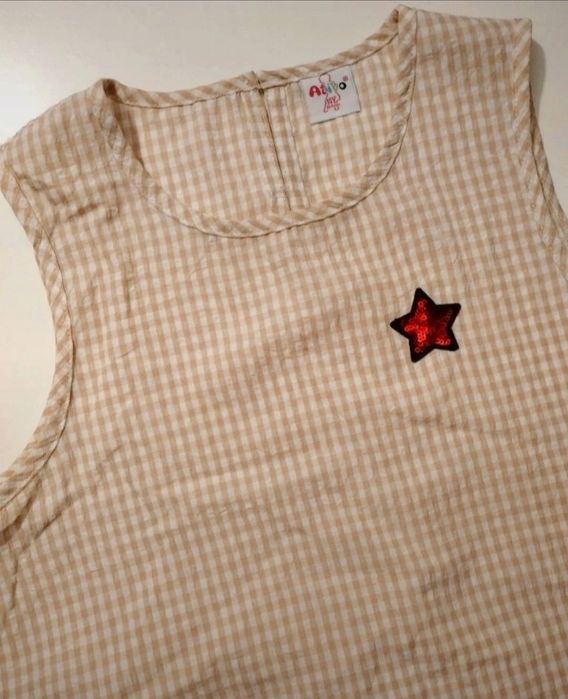 Vestido Xadrez Ativo Kids - 14 anos