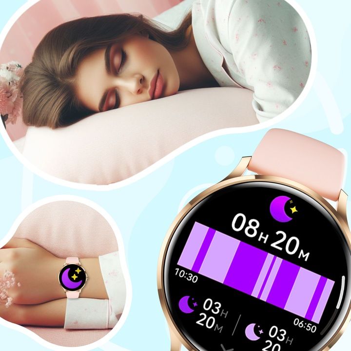 Smartwatch Zegarek Damski Menu Polskie Sport Puls Rozmowy Smart Watch