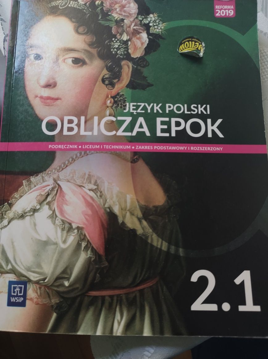 Oblicza epok 2.1 język polski technikum i liceum