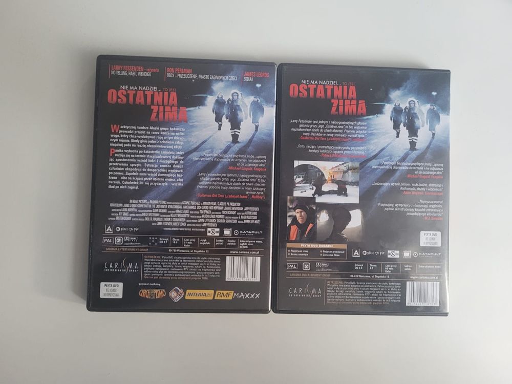 Film DVD Ostatnia Zima,Ostatnia Zima Dodatki