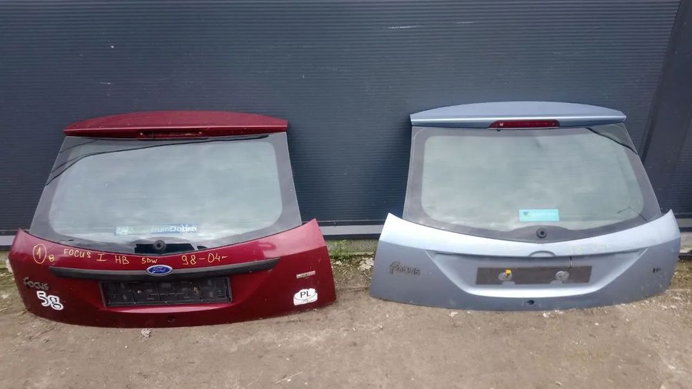 KLAPA FORD FOCUS I HATCHBACK HB BORDO, SREBRNA