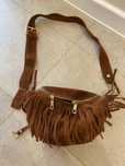 Torebka venezia boho zamszowa camel