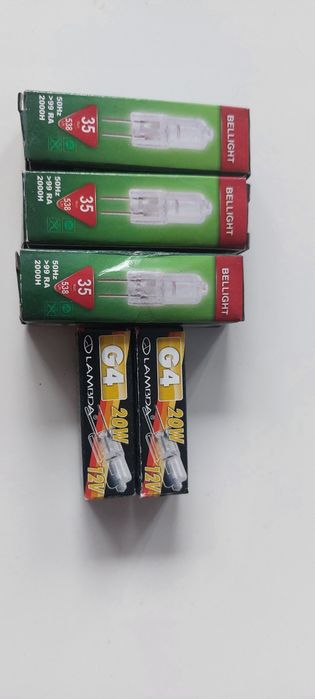 Żarówki Halogenowe G4