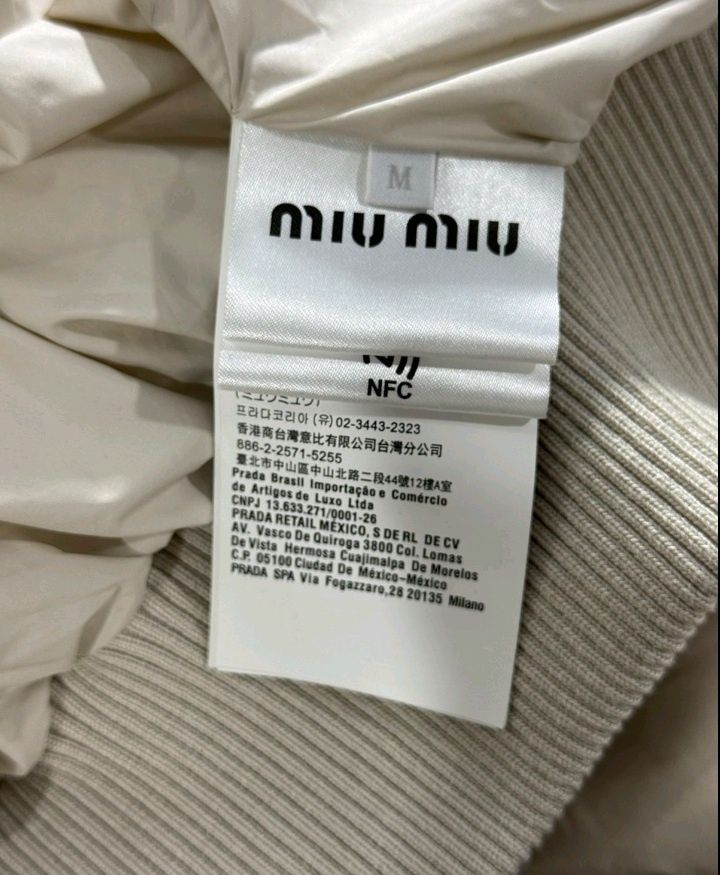 Miu Miu куртка бомбер оригинал