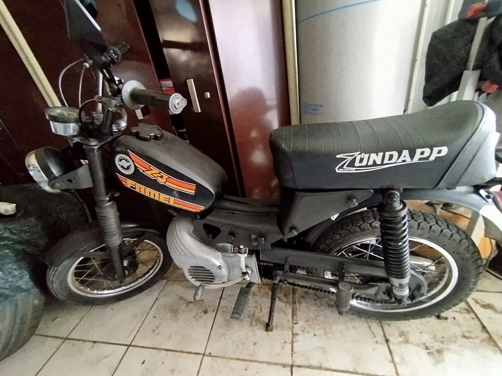 Zundapp Z3 50cc preta
