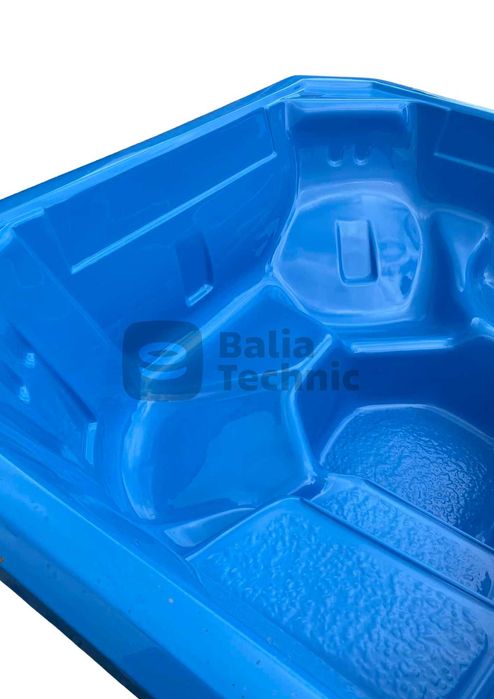 Wkład z włókna szklanego kwadrat leżanka