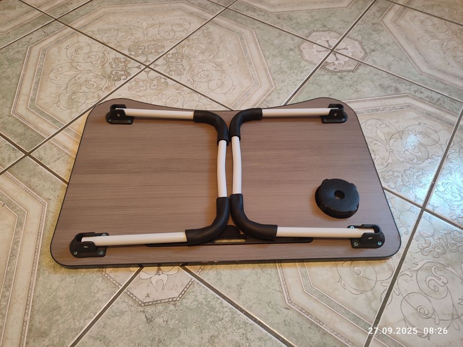 Nowy czarny stolik podstawka pod laptopa