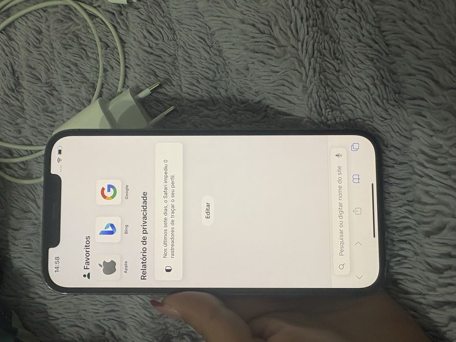 Iphone 12 Pro Max com carregador original