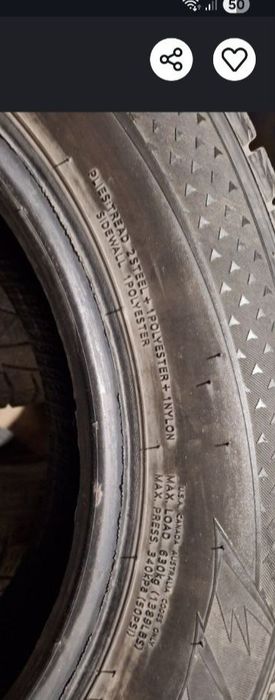 Зимові шини 4шт Hankook